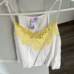 Alya embroidered tank top